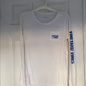 Vineyard Vines white long sleeve